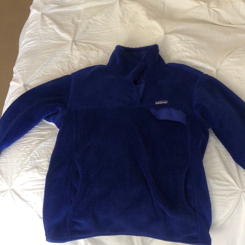 Royal blue patagonia jacket